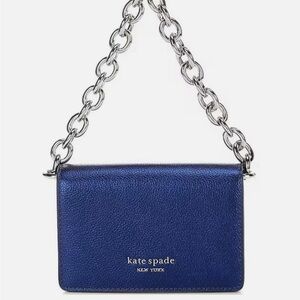 Kate Spade Natasha Metallic Chain
Card Case Crossbody Original
Packaging NWOT